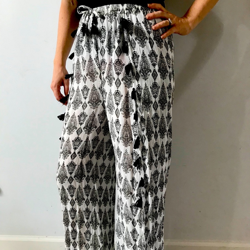 High waist Palazzo pants